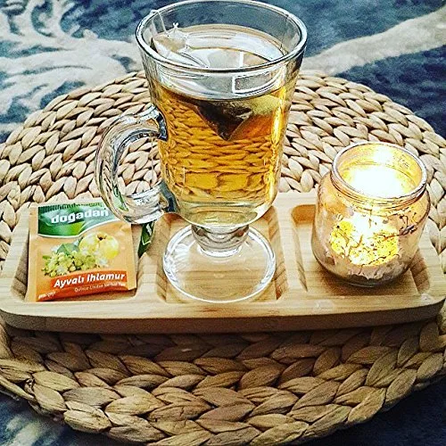 Vista 4 de Dogadan Ayvalı Ihlamur (té de hierbas de membrillo-tilo) 20 bolsas de té, paquete de 3
