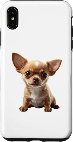Vista 7 de iPhone 15 Cute Chihuahua Puppy - Funda para perros y bebés