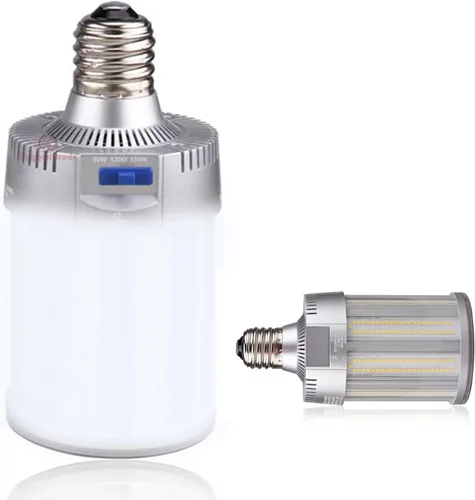 Vista 27 de RuggedGrade Bombilla LED de 12 W, base estándar E26, 1,400 lúmenes, 3000 K, 2700 K, repuesto para haluro metálico, HID o CFL, alta eficiencia, 130