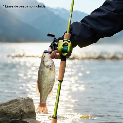 Vista 8 de Ghosthorn Fishing Rod and Reel Combo, Baitcaster Spinning Pole Combo