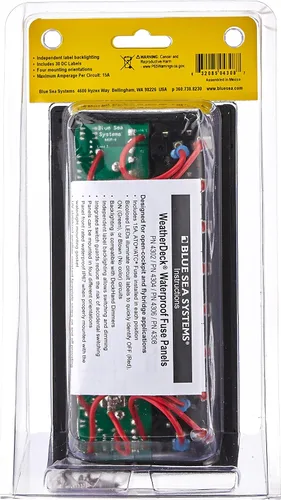 Vista 5 de Blue Sea Systems WeatherDeck paneles resistentes al agua