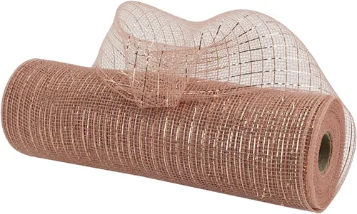 Vista 9 de MEEDEE Rollos de 10 pulgadas de malla decorativa verde esmeralda Malla verde para hacer coronas Cinta de malla verde para árbol de Navidad