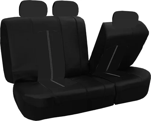 Vista 7 de Set completo fundas para asiento de coche FH Group, Negro
