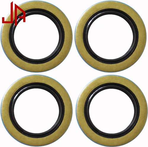 Vista 2 de Sellos de grasa de doble labio 1.719 pulgadas de diámetro interior x 2.565 pulgadas de diámetro exterior de repuesto 010-019-00 (10-19) o 171255TB