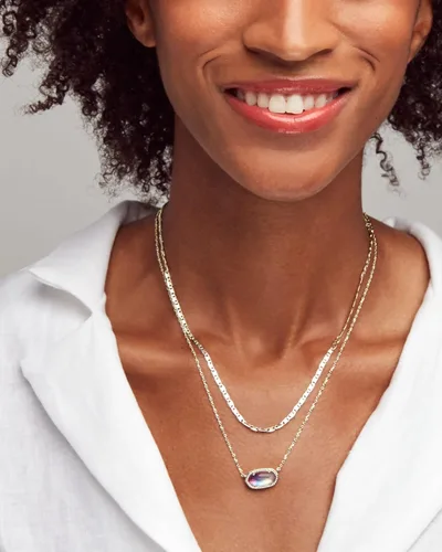 Vista 4 de Kendra Scott Elisa Collar de Múltiples Hilos para Mujeres, Joyería de Moda
