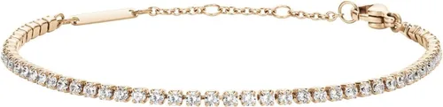 Vista 5 de Daniel Wellington Collar clásico de la pulsera del tenis, collar ajustable de la pulsera del cristal del acero inoxidable