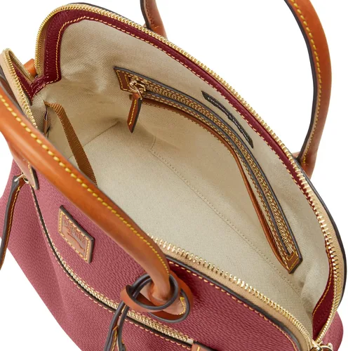 Vista 3 de Dooney & Bourke Bolso de mano, bolso grande con cúpula de grano de guijarros
