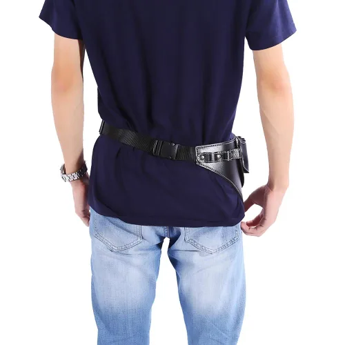 Vista 6 de Cinturón de fútbol de estilista, paquete de cintura, tijera, tijera, con cinturón, para peluquería, accesorios de baño, tijera, caso, herramientas