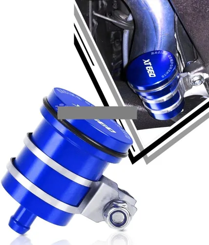 Vista 2 de Motorcycle Brake Fluid Reservoir Clutch Cylinder Tank Oil Fluid Cup for Y&amaha XT660 X/R XT660Z XT660R TENERE XT 660R 660X 660Z