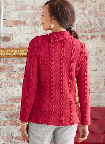 Vista 7 de Butterick Misses' Top - Kit de patrones de costura con código B6857, tallas XS-S-M-L-XL-XXL, multicolor