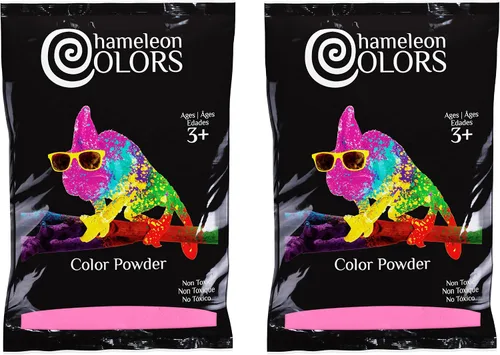Vista 9 de Chameleon Colors Blue Gender Reveal Powder - Dos bolsas de 1 libra - Color azul vibrante - Polvo para revelación de género de bebé niño - Bolsas