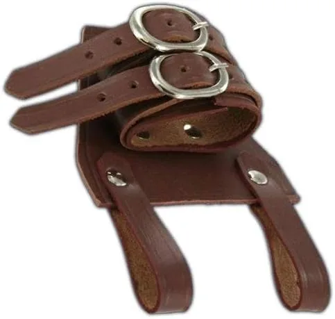 Vista 3 de NauticalMart Espada ancha de cuero medieval y rana daga universal