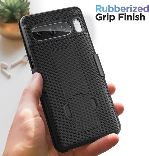 Vista 7 de Encased Funda para cinturón compatible con Pixel 8 Pro con clip de funda y soporte (8 Pro)