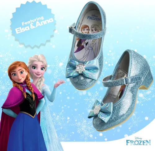 Vista 5 de Disney Zapatos - Correa plana Mary Jane con lazo para niñas, disfraz de princesa de personaje para niños, disfraz de flores, para fiesta escolar