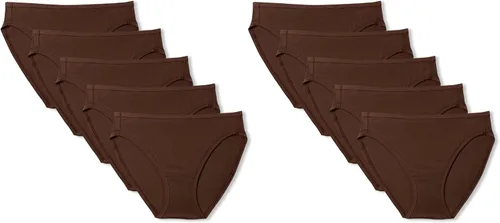 Vista 14 de Amazon Essentials Ropa interior de bikini de algodón y elastano para mujer (disponible en tallas grandes)