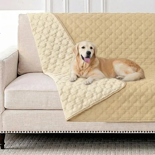 Vista 14 de FunFurry Manta impermeable para perro, funda de sofá lavable para perros, funda reversible para cama de perro, protector de muebles de sofá