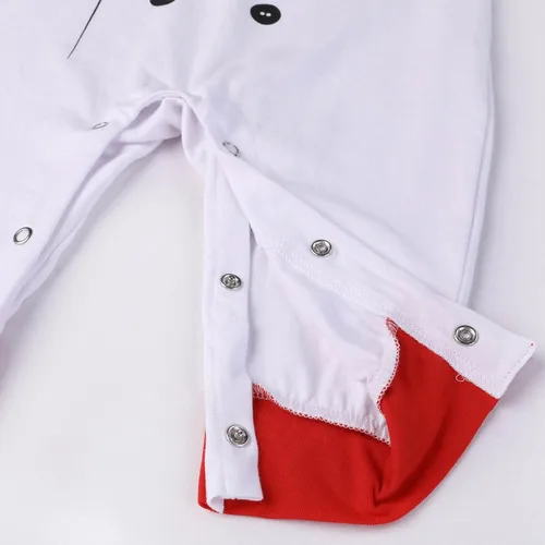 Vista 6 de Traje de traje para bebé recién nacido, uniforme de murciélago de astronauta, ropa de prisionero con sombrero largo