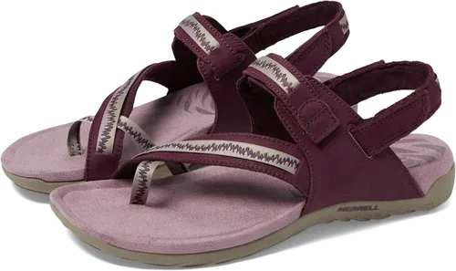 Vista 4 de Merrell Terran 3 Cush Convert Post - Sandalias para mujer, parte superior de piel nobuck y cierre de velcro ajustable