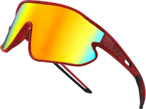 Vista 11 de Gafas de sol de béisbol para niños, gafas de sol de béisbol juveniles para niños y niñas, pantallas deportivas de sóftbol de 6 a 14 años