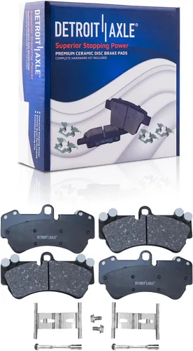 Vista 78 de Detroit Axle - Pastillas de freno para Avalanche Express Suburban Savana Yukon XL 1500 Chevy Tahoe GMC Cadillac Escalade, Pastillas de freno