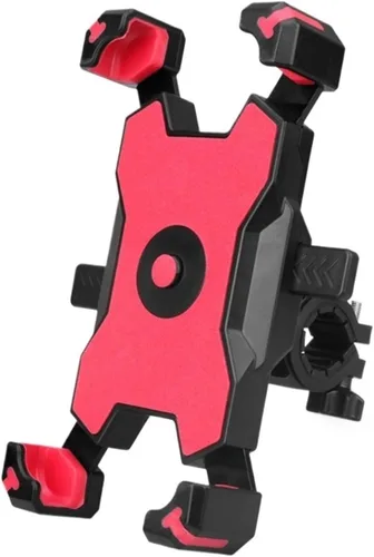 Vista 8 de Soporte genérico para móvil para bicicleta, universal, para scooter, espejo retrovisor, teléfono celular a la moda (negro A)