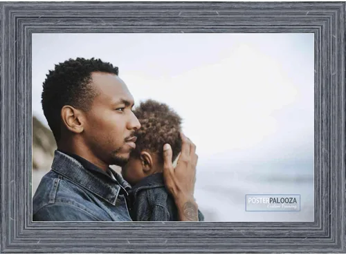 Vista 10 de Poster Palooza 3x3 Inch Rustic Complete Wood Square Picture Frame with UV Acrylic Plexiglass, Foam Board Backing & Hardware Included - 3x3 Inch Frame