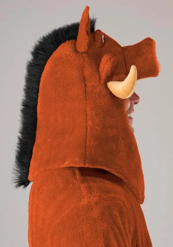 Vista 7 de Disfraz de Pumbaa de Disney El Rey León para Hombre Multicolor