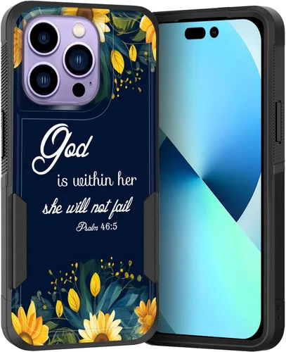 Vista 189 de Funda para iPhone Air, doble capa híbrida resistente resistente a prueba de golpes de policarbonato duro + funda protectora de silicona suave