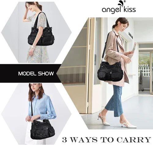 Vista 7 de Angelkiss - Bolso bandolera para mujer