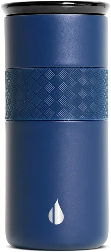 Vista 30 de Elemental Artisan Vaso Térmico Aislado, Taza de Viaje para Café de Triple Pared, Vaso Térmico de Café Reutilizable de Acero Inoxidable con Tapa