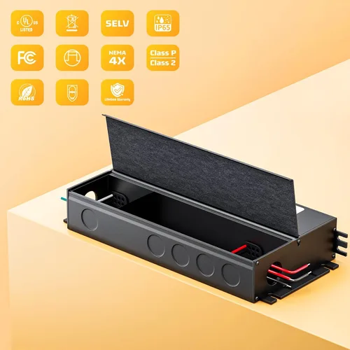Vista 3 de Regulable LED Driver 150W 12V,ELV/MLV Triac Dimmable LED Fuente