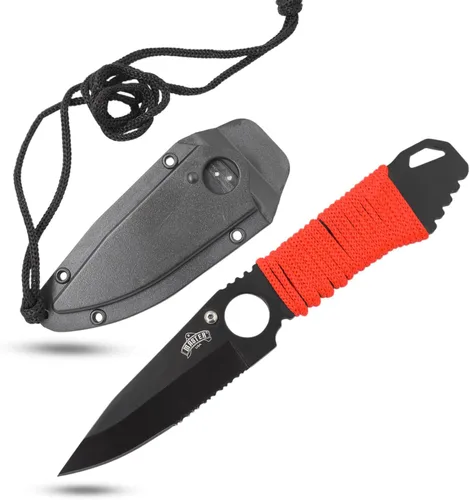 Vista 6 de Master USA MU-1119 Series Cuchillo táctico de cuello, 6.75 pulgadas en total