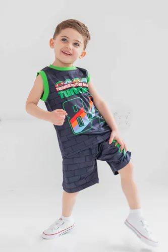 Vista 3 de Teenage Mutant Ninja Turtles Conjunto de traje de 3 piezas camiseta sin mangas