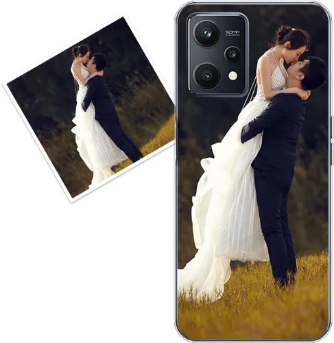 Vista 262 de Funda personalizada compatible con Oppo A1 Pro, fundas de teléfono personalizadas con imagen de foto, imagen de texto, cubierta transparente
