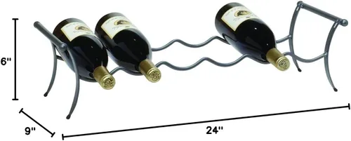 Vista 2 de The Wine Lounge - Estante apilable para 6 botellas de Oenophilia