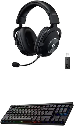 Vista 10 de Logitech G Pro X - Auriculares de diadema para videojuegos, con tecnología de voz azul, color negro