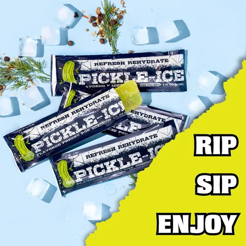 Vista 6 de Van Holten's Pickles - Paletas heladas de pepinillo - Paquete de 8 Electrolyte Popsicles Great for Rehydration & Recovery