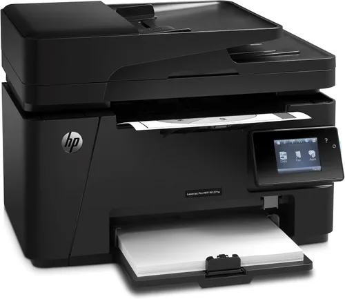Vista 6 de [Renovado] HP, Laserjet M127FW impresora monocromática, todo en uno, inalámbrica, Negro