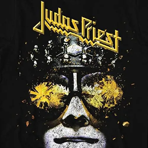 Vista 2 de Judas Priest - Camiseta clásica de rock para hombre