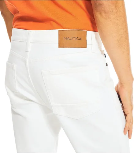 Vista 4 de Nautica Jeans elásticos ajustados atléticos para hombre