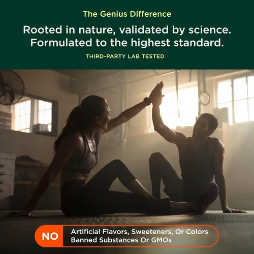 Vista 8 de Genius Balance de estrógenos, suplemento DIM, bloqueador de estrógenos para hombres y mujeres, hormonas, acné hormonal y menopausia, inhibidor