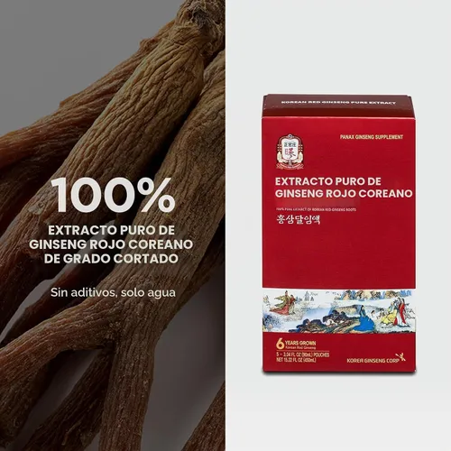 Vista 5 de JUNG KWAN JANG Extracto puro de ginseng rojo coreano cortado Ginseng rojo, ginseng coreano, extracto de ginseng Suplemento de refuerzo