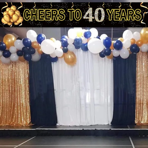Vista 5 de Cartel de felicitación de aniversario, diseño con texto en inglés