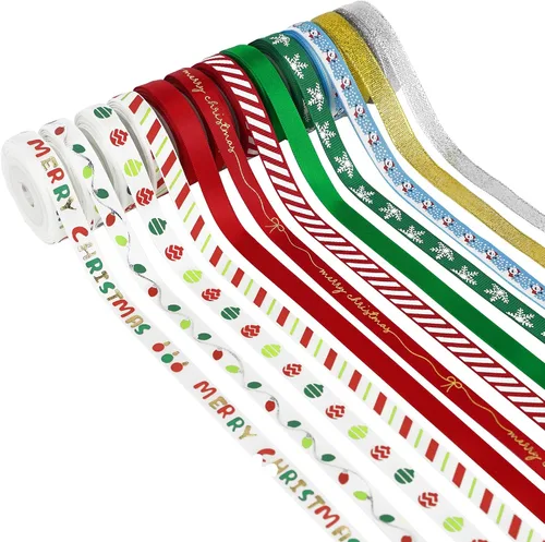 Vista 18 de MEEDEE Cinta Feliz Día del Padre Decoraciones del Día del Padre Caja de Regalo Papel de Envolver Decoración Gracias Cinta Fina de Satén Surtido