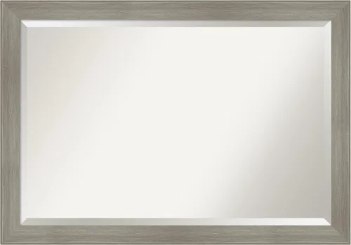 Vista 7 de Amanti Art - Espejo de tocador con marco, para montar en la pared del baño