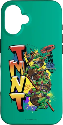 Vista 32 de Teenage Mutant Ninja Turtles: Mutant Mayhem NYC Graffiti - Carcasa para iPhone 17
