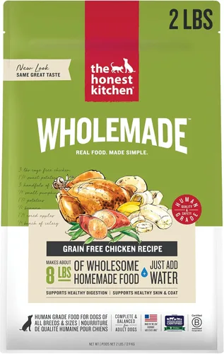Vista 23 de The Honest Kitchen Refuerzo de comida de grado humano: 99% de carne de res para perros, 5.5 onzas (paquete de 12)