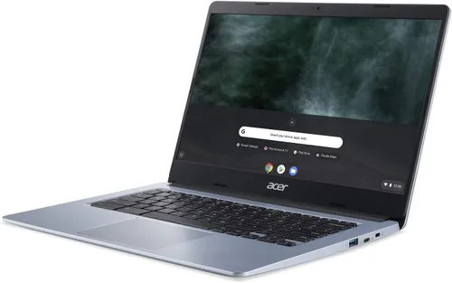 Vista 3 de acer Chromebook 314, Intel Celeron N4000, 14" Full HD Display, 4GB LPDDR4, 64GB eMMC, Gigabit WiFi, Google Chrome, CB314-1H-C884