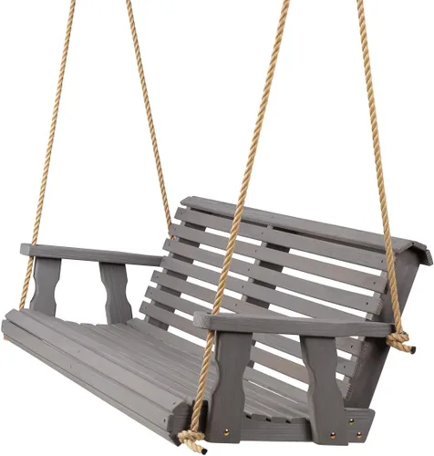 Vista 13 de Hamaca Amish resistente para pórtico, 800 Lb, con sogas colgantes