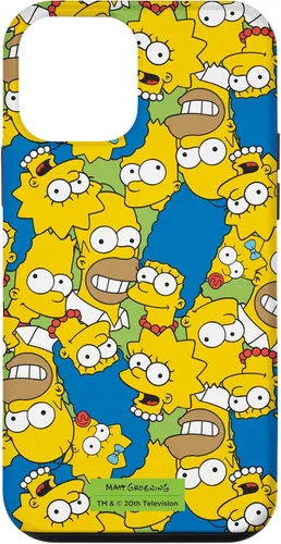 Vista 16 de The Simpsons Homer Marge Bart Lisa Maggie Print - Carcasa para iPhone 17